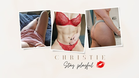 Header of christiexoxo